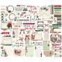 Preview: Simple Stories - Stanzteile "Simple Vintage Old-Fashioned Christmas Journal" Bits & Pieces