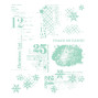 Preview: Sizzix - Stempelset "Holiday Textures" Clear Stamps Design by 49 & Market