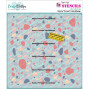 Preview: Carlijn Design - Schablone 15 y 15 cm "Terrazzo" by CarlijnDesign Stencil