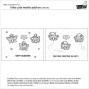 Preview: Lawn Fawn - Stempelset "I Like Cute Moths Add-On" Clear Stamp