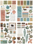 Preview: Arden Creative Studio - Stanzteile "Amber Ledgers Essentials" by Katie Pertiet Laser Cuts