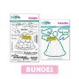 Preview: Carlijn Design - Bundel "Oliebollen" Stempel & Stanzschablone