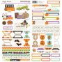 Preview: Simple Stories - Aufkleber "Say Cheese Classic Mouse Halloween" Cardstock Sticker Basics