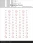 Preview: Simple and Basic - Glitter Enamel Dots "Light Pink"