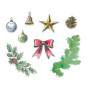 Preview: Sizzix - Stanzschablone & Stempelset "Build a Wreath" Thinlits Craft Dies & Clear Stamps by by 49 & Market