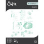 Preview: Sizzix - Stempelset "Holiday Textures" Clear Stamps Design by 49 & Market