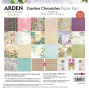 Preview: Arden Creative Studio - Designpapier "Garden Chronicles" by Katie Pertiet Paper Pack 12x12 Inch - 12 Bogen