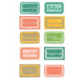 Preview: Sizzix - Stanzschablone "Snap and Swap Postage Label" Thinlits Craft Dies by 49 and Market