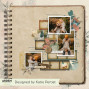 Preview: Arden Creative Studio - Transfer Aufkleber "Amber Ledgers" Katie Pertiet Rub-On Transfer Set