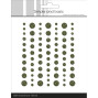 Preview: Simple and Basic - Glitter Enamel Dots "Forest Green"