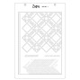 Preview: Sizzix - Stempel & Schablone "Outdoor Essentials" Stencil & Clear Stamps Design by 49 & Market