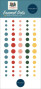 Preview: Carta Bella -"Amsterdam" Enamel Dots 60 Stk.