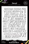 Preview: Arden Creative Studio - Schablone 6x8 Inch "Sentiment Block" by Katie Pertiet Stencil