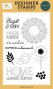 Preview: Carta Bella - Stempelset "Floral Wreath" Clear Stamps - Home Sweet Home