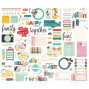 Preview: Simple Stories - Stanzteile "Say Cheese Happiest Place Journal" Bits & Pieces