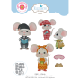 Preview: Elizabeth Craft Designs - Stanzschalone "PJ Party" Dies