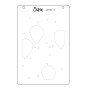 Preview: Sizzix - Schablone "Birthday Balloons" Stencil Design by Stacey Park