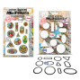 Preview: AALL and Create - Stempel & Stanzen Set "Christmas Ovals" Clear Stamps & Cutting Dies
