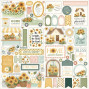 Preview: Carta Bella - Aufkleber "Home Sweet Home" Element Stickers