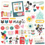 Preview: Simple Stories - Aufkleber "Say Cheese Happiest Place 12x12 Inch" Chipboard Pieces