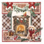 Preview: Studio Light - Stempel "Fireplace" Cottage Christmas Clear Stamps