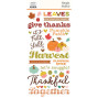 Preview: Simple Stories - Aufkleber "Pumpkins & Plaid" Foam Sticker