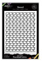Preview: Arden Creative Studio - Schablone 6x8 Inch "Flourished Lattice" by Katie Pertiet Stencil