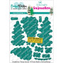 Preview: Carlijn Design - Stanzschablone "Snowy Spruce by Ilona Maakt" Dies