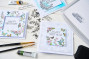 Preview: Sizzix - Stempelset "Birthday Blooms" Clear Stamps Design by Willow Wolfe