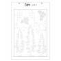 Preview: Sizzix - Stempel & Schablone "Outdoor Essentials" Stencil & Clear Stamps Design by 49 & Market
