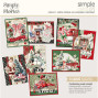 Preview: Simple Stories - Simple Vintage Old-Fashioned Christmas - Simple Cards Kit 12x12 Inch