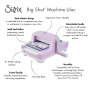 Preview: Sizzix - Big Shot Machine Only "Lilac" Limited Edition – Stanz- und Prägemaschine A5