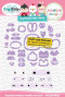 Preview: Carlijn Design - Bundel "Confetti Pals Minis" Stempel & Stanzschablone
