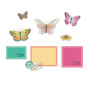 Preview: Sizzix - Stanzschablone & Stempelset "Postage Wings" Thinlits Craft Dies & Clear Stamps by by 49 & Market