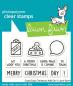 Preview: Lawn Fawn - Stempelset "Cozy Dogs Christmas Add-On" Clear Stamp