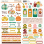 Preview: Simple Stories - Collectors Essential Kit "Pumpkins & Plaid" 12 Bogen Designpapier