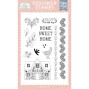 Preview: Echo Park - Stempelset "Folk Art Borders" Clear Stamps - Welcome Home