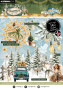 Preview: Studio Light - Stanzpapierbblock "Christmas Forest Elements" Die Cut Paper Pad A5 - 20 Bogen