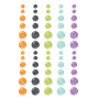 Preview: Simple Stories - Glitter Enamel Dots "Say Cheese Classic Mouse Halloween" 60 Stück