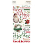 Preview: Simple Stories - Aufkleber "Simple Vintage Old-Fashioned Christmas" Foam Sticker