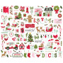 Preview: Simple Stories - Stanzteile "Kringle & Co." Bits & Pieces