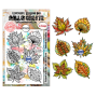 Preview: AALL and Create - Stempelset A6 "Tombent Les Feuilles" Clear Stamps by Azoline
