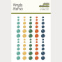 Preview: Simple Stories - Glossy Enamel Dots "Rustic Legend" 60 Stück
