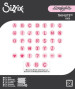 Preview: Sizzix - Stanzschablone "Alphabet Beads" Thinlits Craft Dies by Letters by Shells