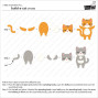 Preview: Lawn Fawn - Stanzschablone "Build-A-Cat" Lawn Cuts Dies
