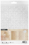 Preview: Studio Light - A5 Acetate Sheets "Plaid & Snow" Cottage Christmas - 6 Bogen