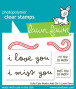 Preview: Lawn Fawn - Stanzschablone "I Like Cute Moths Add-On" Lawn Cuts Dies