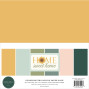Preview: Carta Bella - Cardstock "Home Sweet Home" Coordinating Solids Paper Pack 12x12 Inch - 6 Bogen