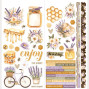 Preview: Simple Stories - Aufkleber "Simple Vintage Lavender Fields" Cardstock Sticker Icons