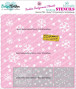 Preview: Carlijn Design - Schablone 15*15 cm "BBS Winter" by Ilona Maakt Stencil